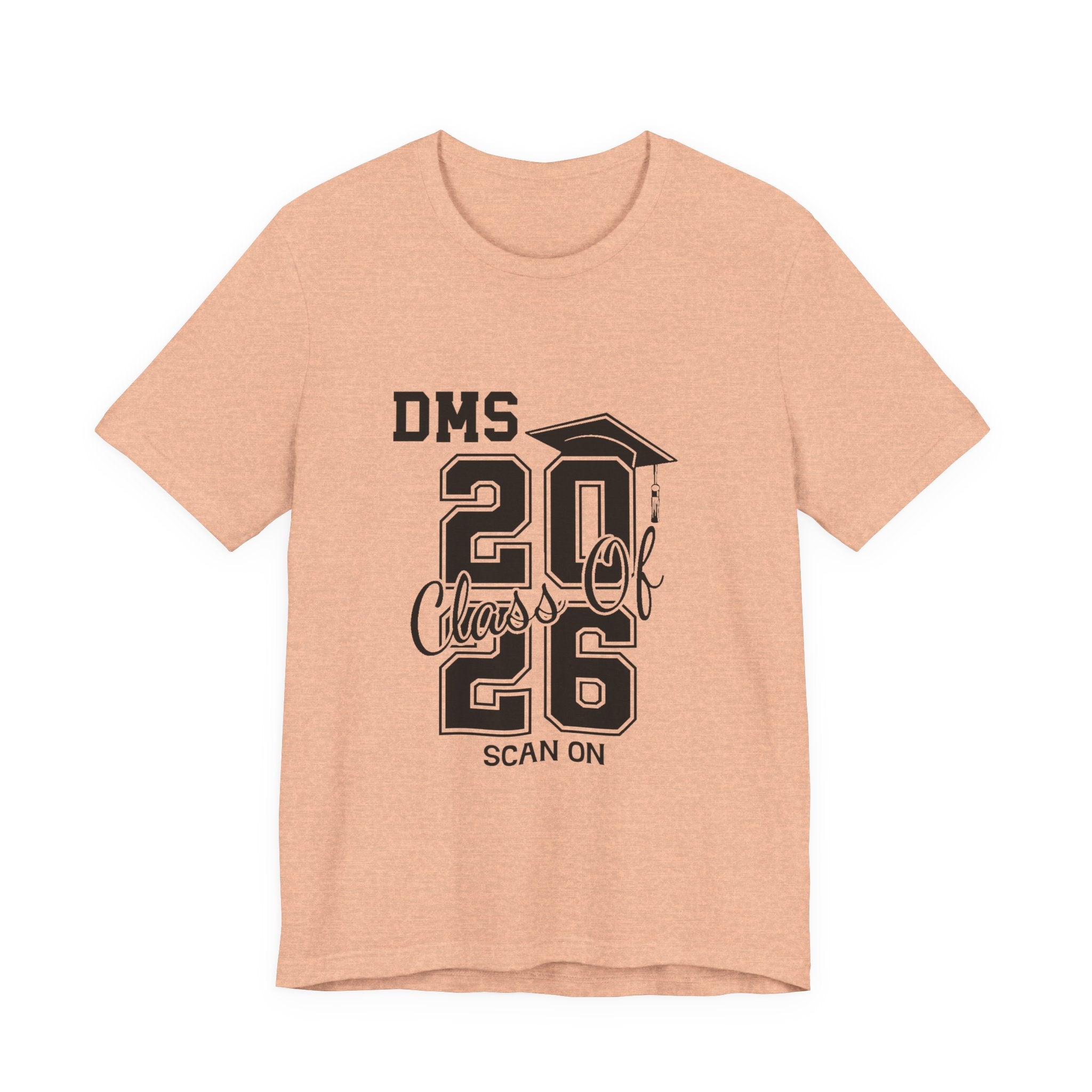 DMS Class of 2026 Graduation Tee Personalized Name T-Shirt