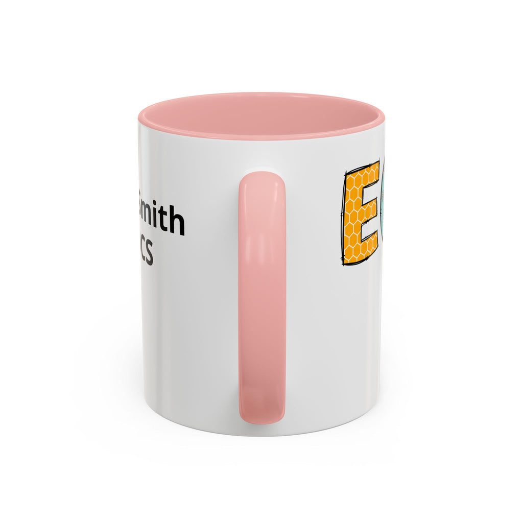 Personalized ECHO Tech Coffee Mug —  Floral Accent, Custom Name & Credential
