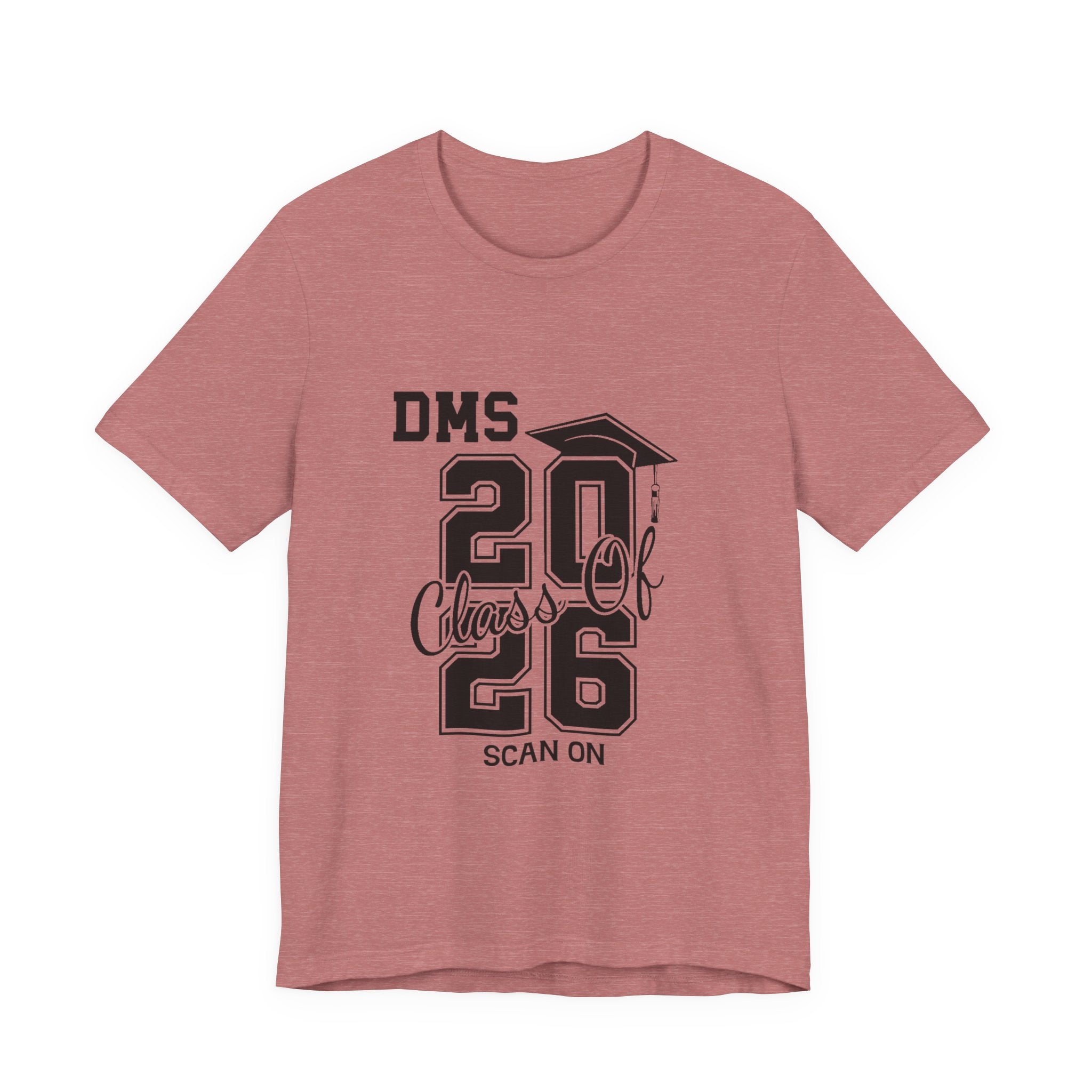 DMS Class of 2026 Graduation Tee Personalized Name T-Shirt