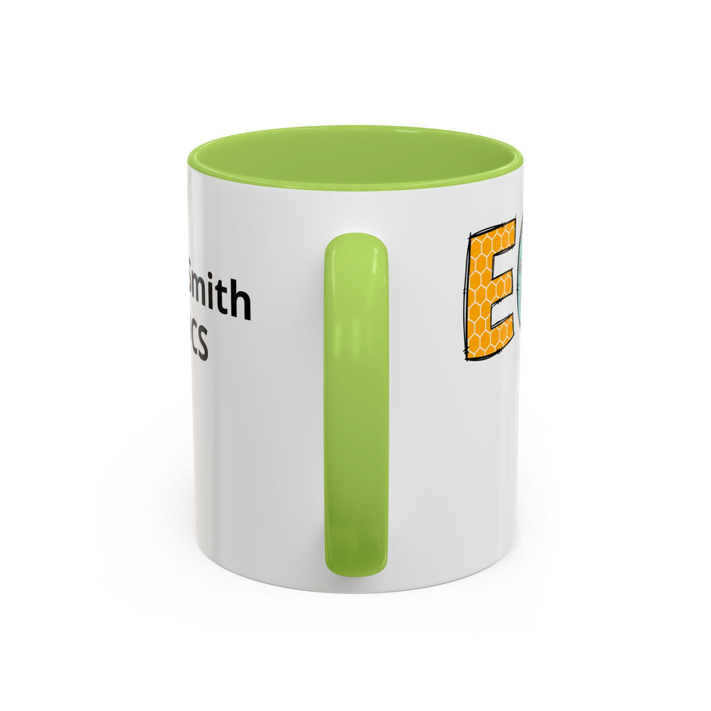 Personalized ECHO Tech Coffee Mug —  Floral Accent, Custom Name & Credential