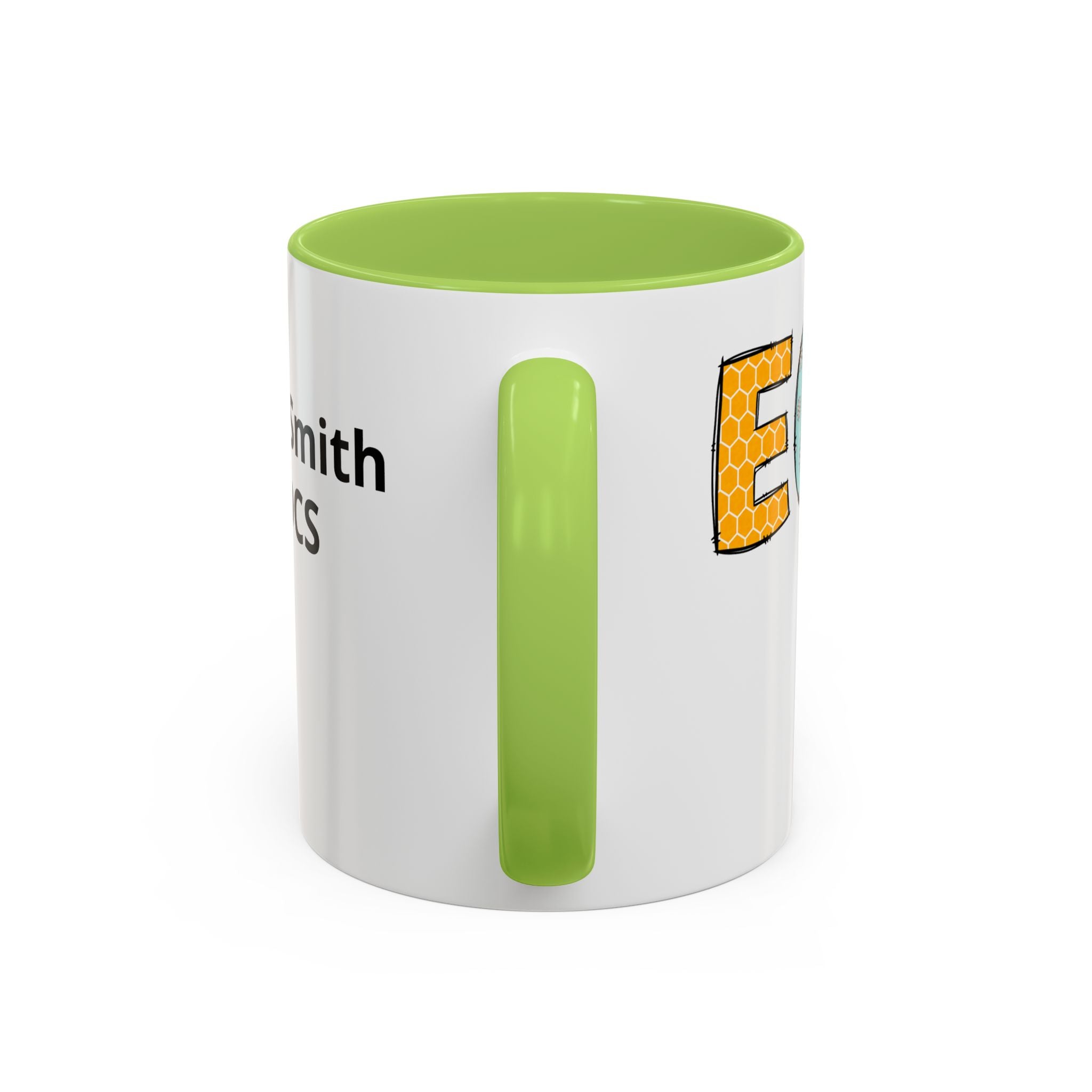 Personalized ECHO Tech Coffee Mug —  Floral Accent, Custom Name & Credential