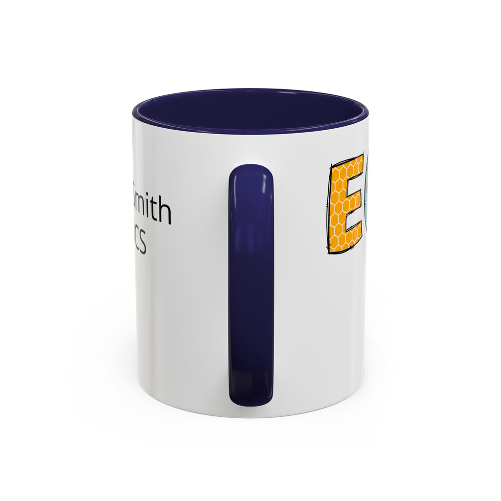 Personalized ECHO Tech Coffee Mug —  Floral Accent, Custom Name & Credential