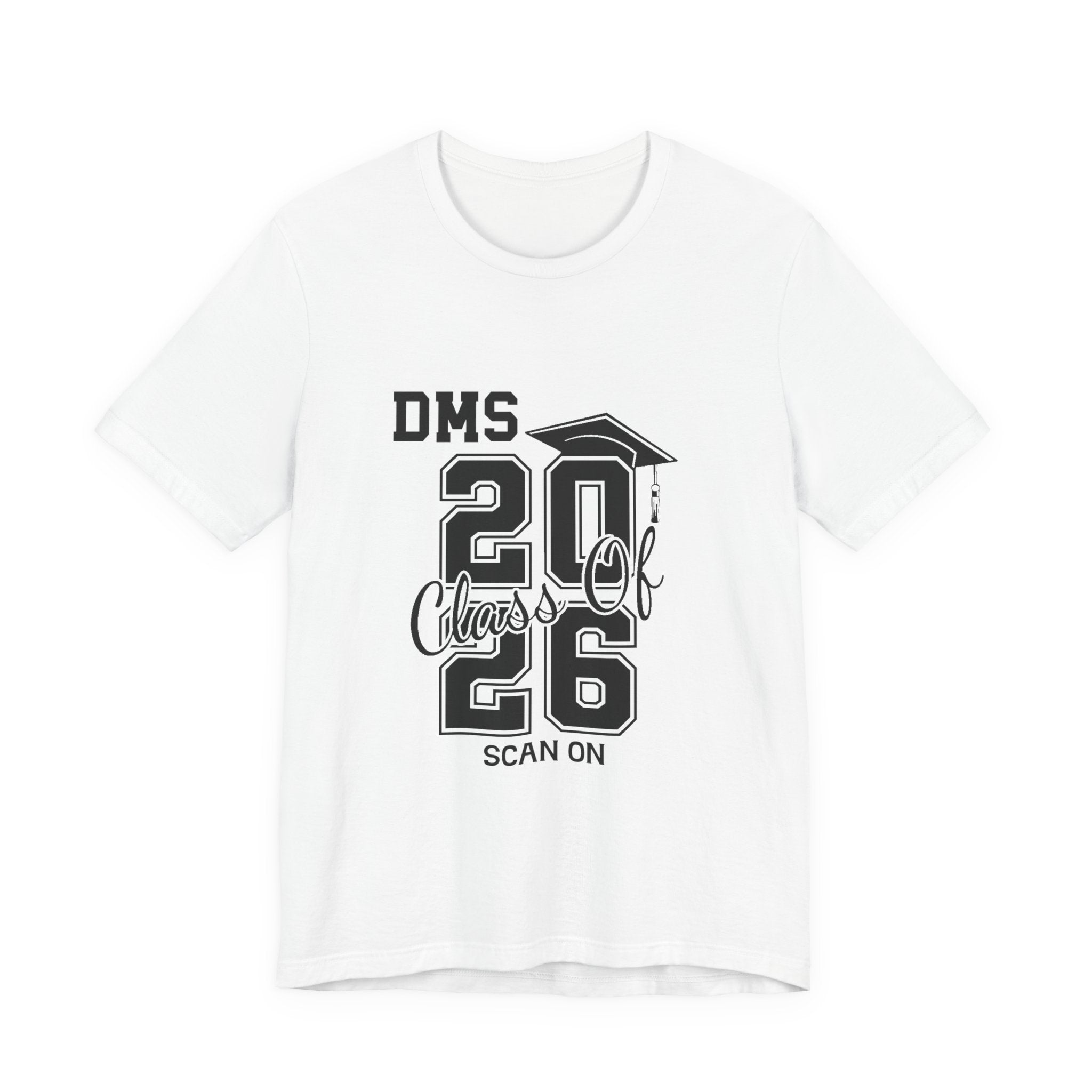 DMS Class of 2026 Graduation Tee Personalized Name T-Shirt