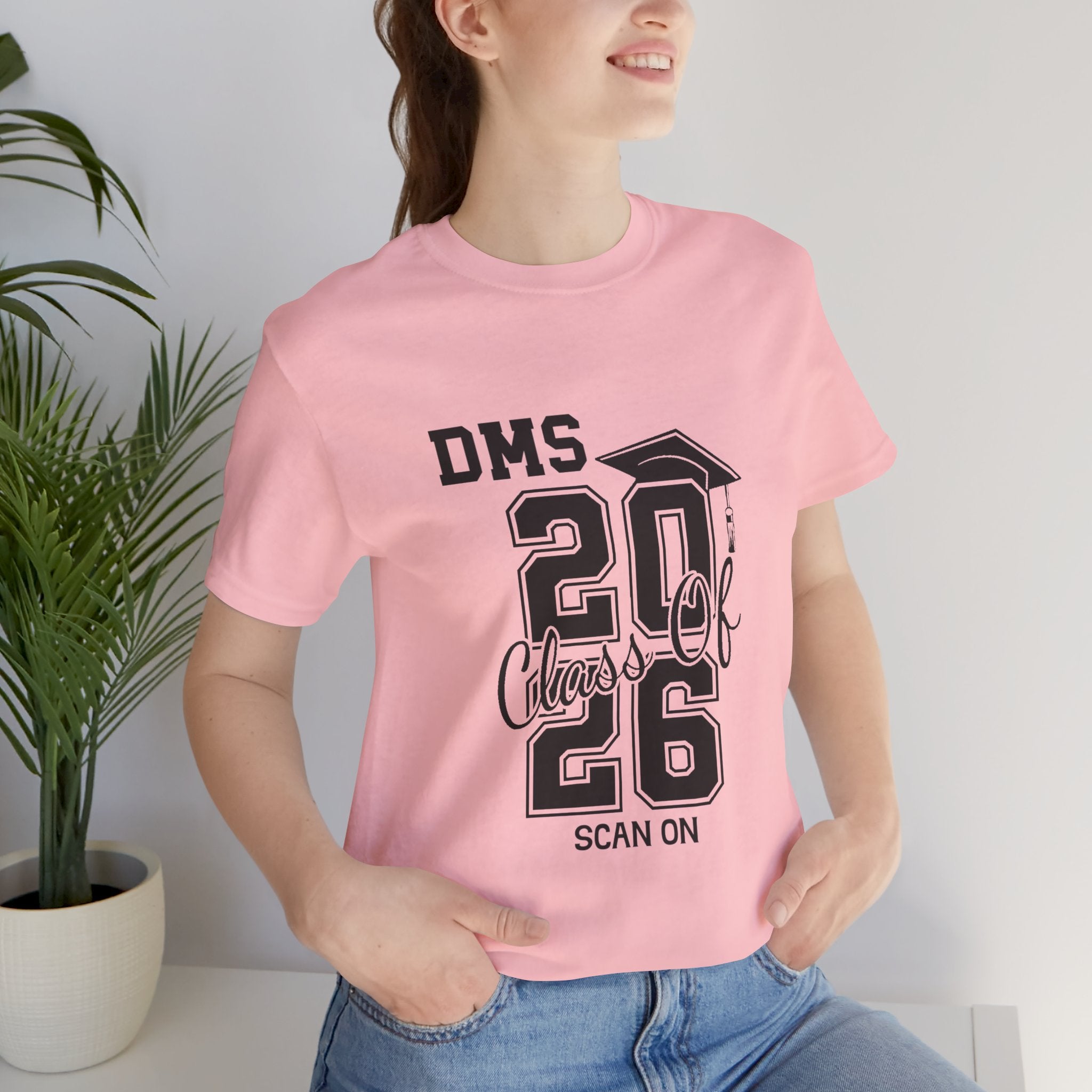 DMS Class of 2026 Graduation Tee Personalized Name T-Shirt