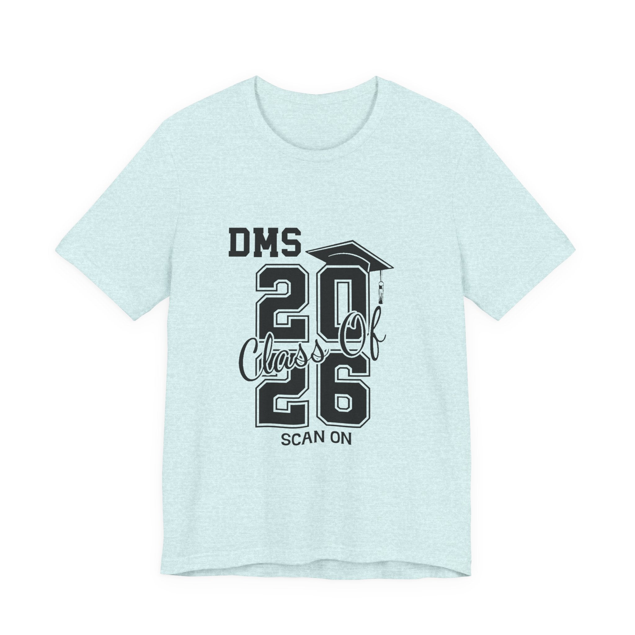DMS Class of 2026 Graduation Tee Personalized Name T-Shirt