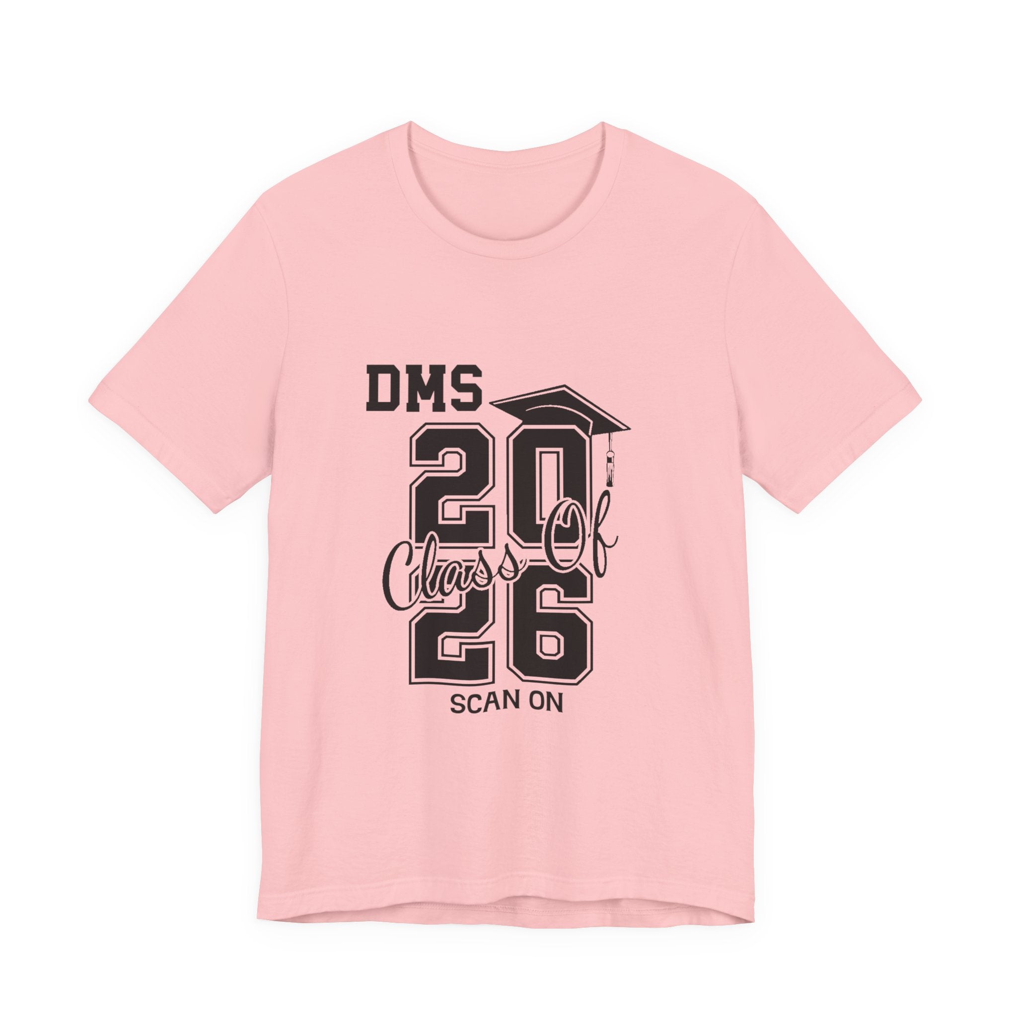 DMS Class of 2026 Graduation Tee Personalized Name T-Shirt