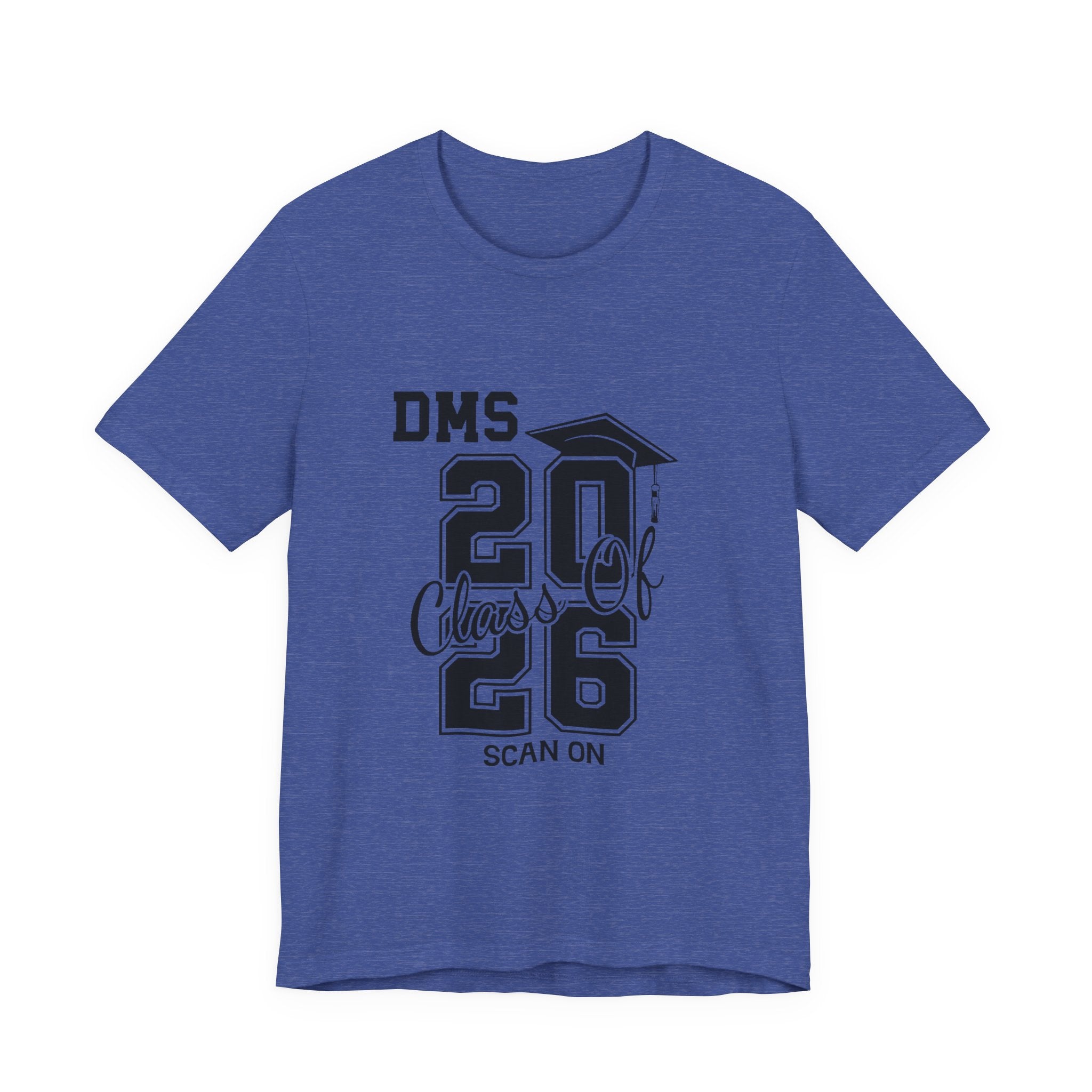 DMS Class of 2026 Graduation Tee Personalized Name T-Shirt