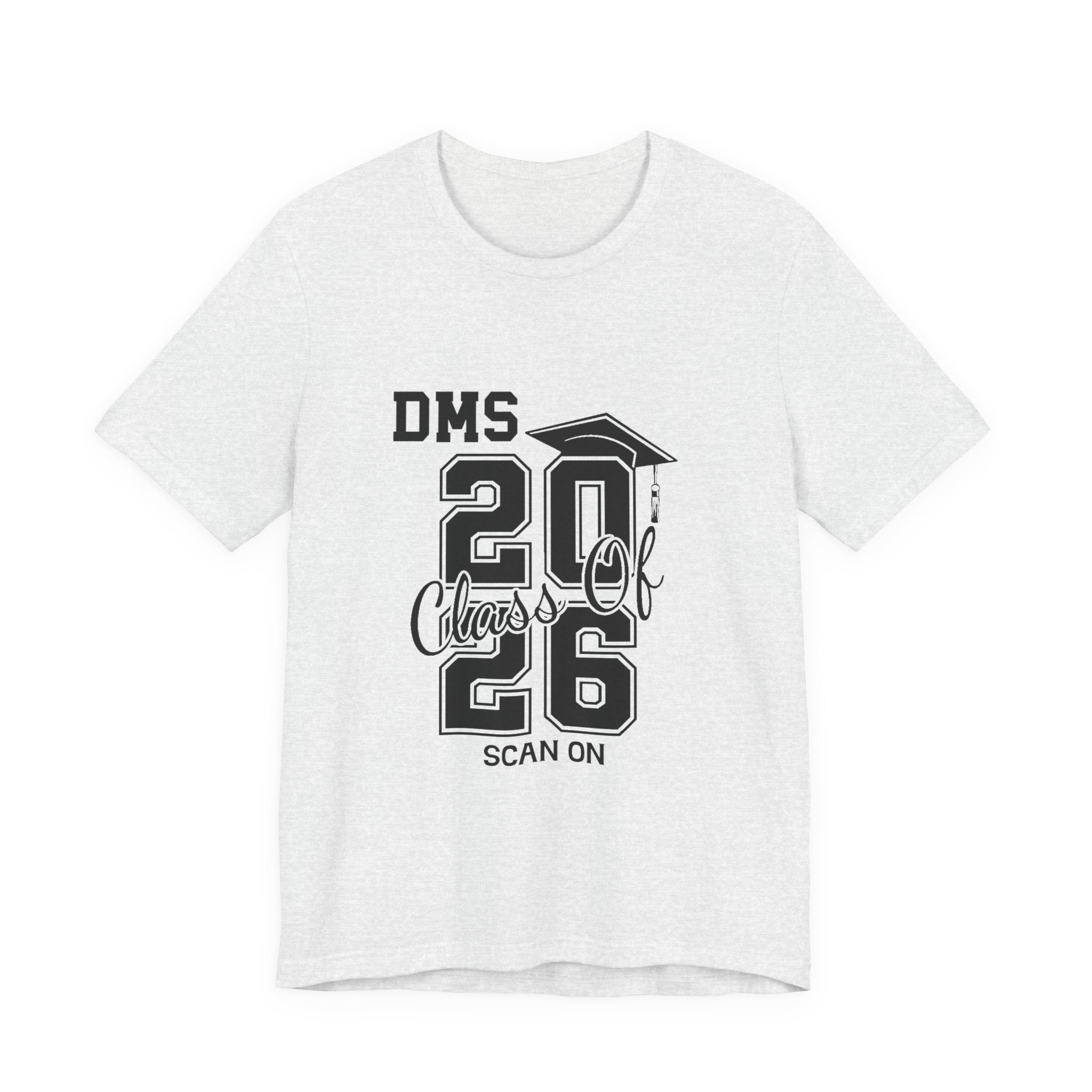 DMS Class of 2026 Graduation Tee Personalized Name T-Shirt
