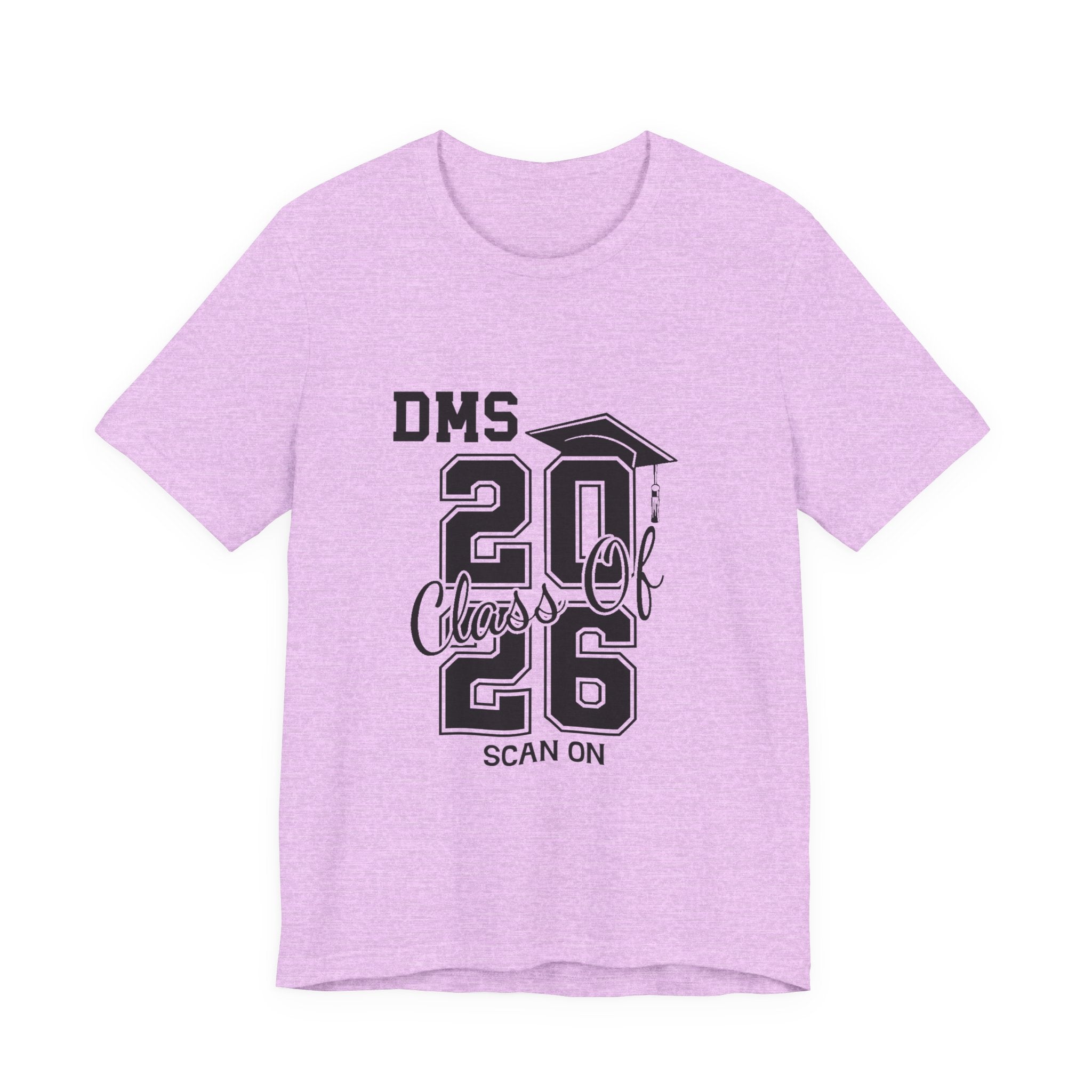 DMS Class of 2026 Graduation Tee Personalized Name T-Shirt
