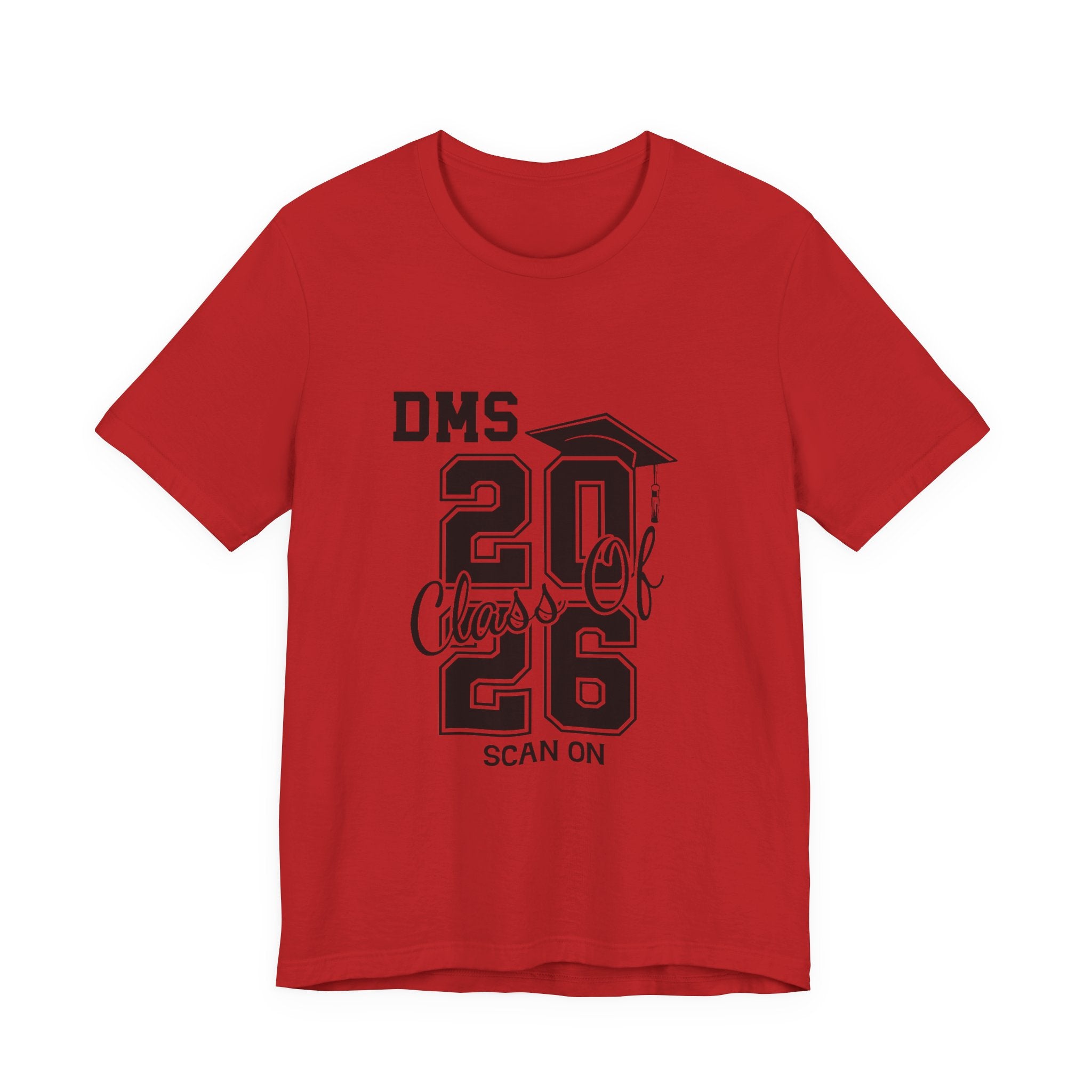 DMS Class of 2026 Graduation Tee Personalized Name T-Shirt