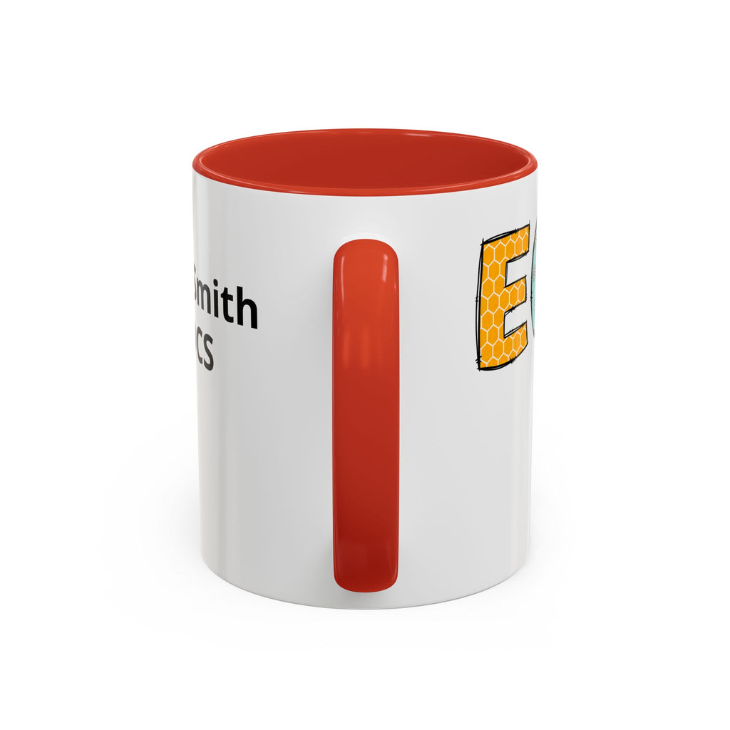 Personalized ECHO Tech Coffee Mug —  Floral Accent, Custom Name & Credential