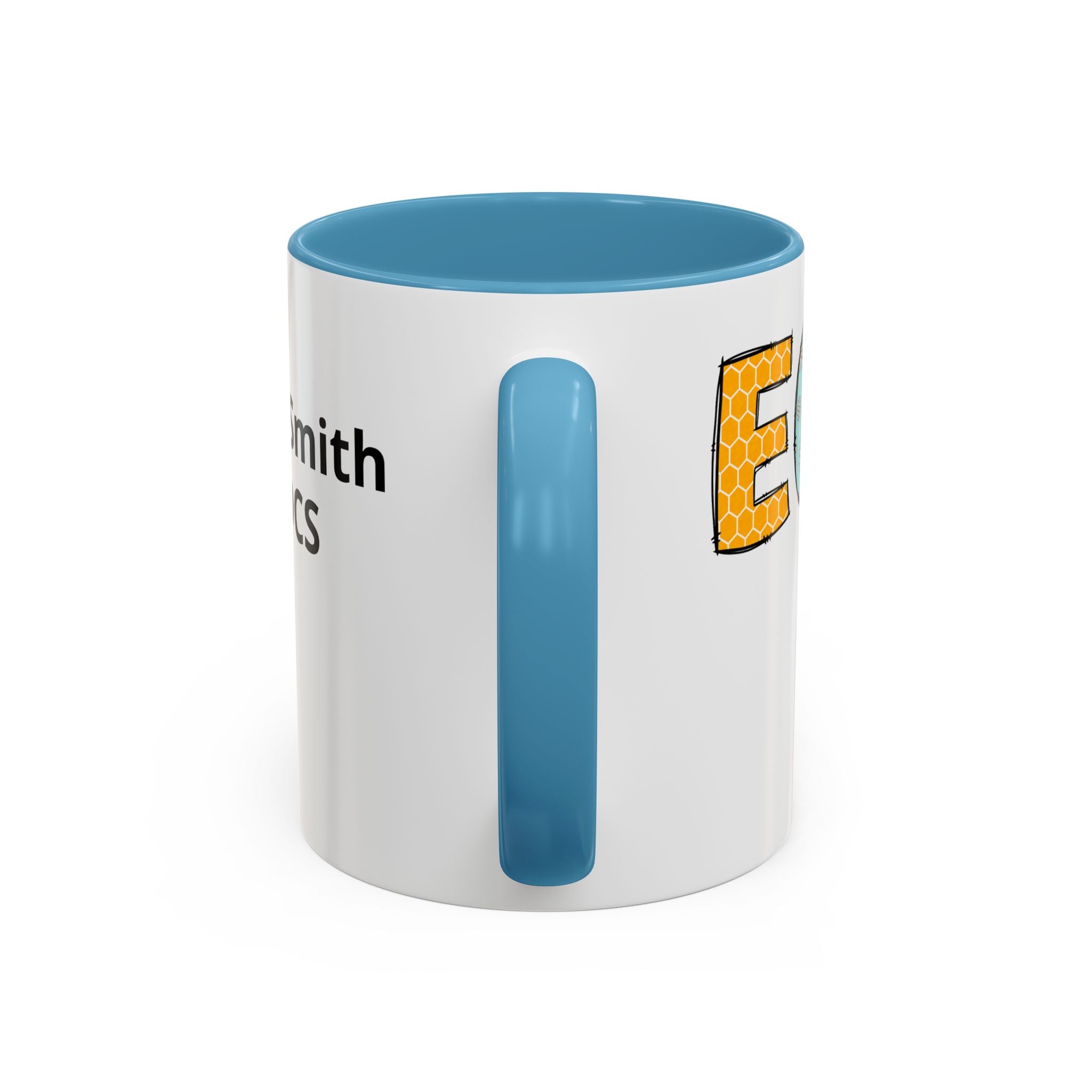 Personalized ECHO Tech Coffee Mug —  Floral Accent, Custom Name & Credential