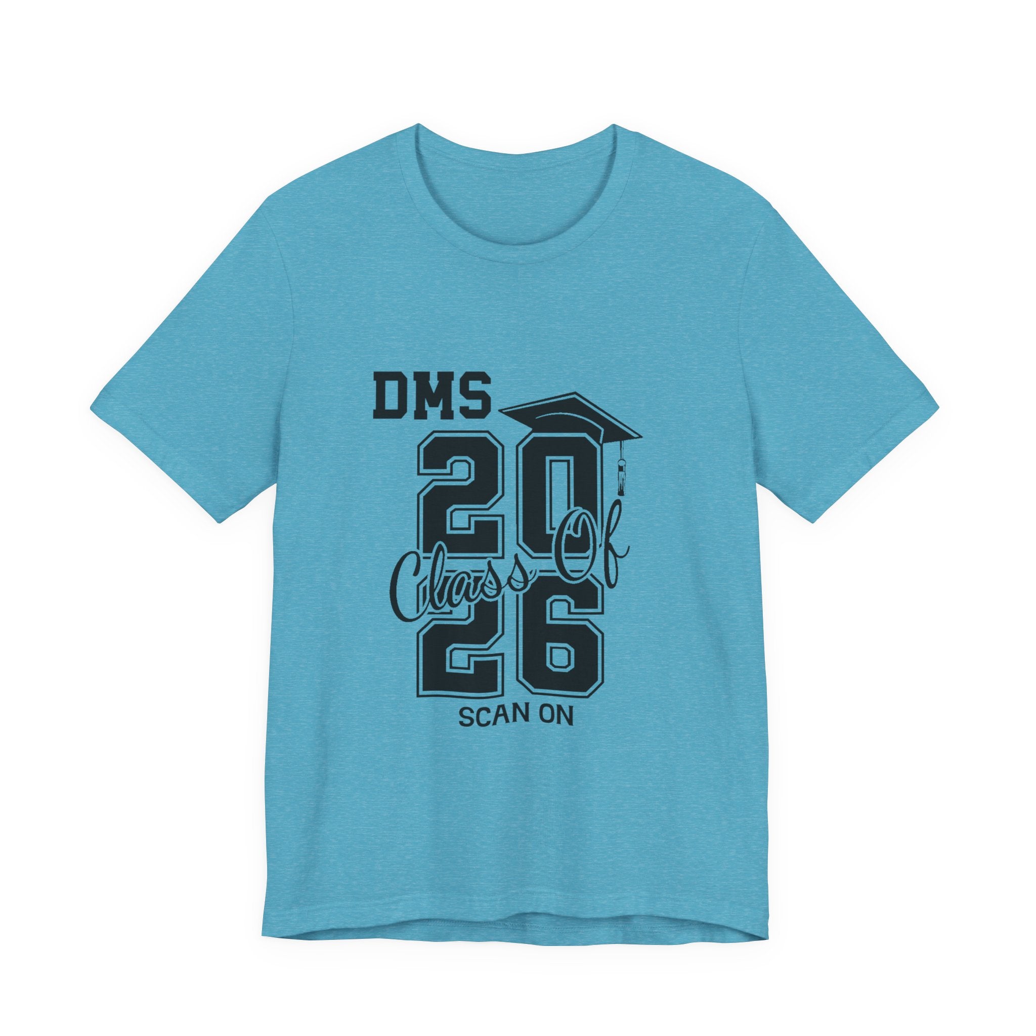 DMS Class of 2026 Graduation Tee Personalized Name T-Shirt
