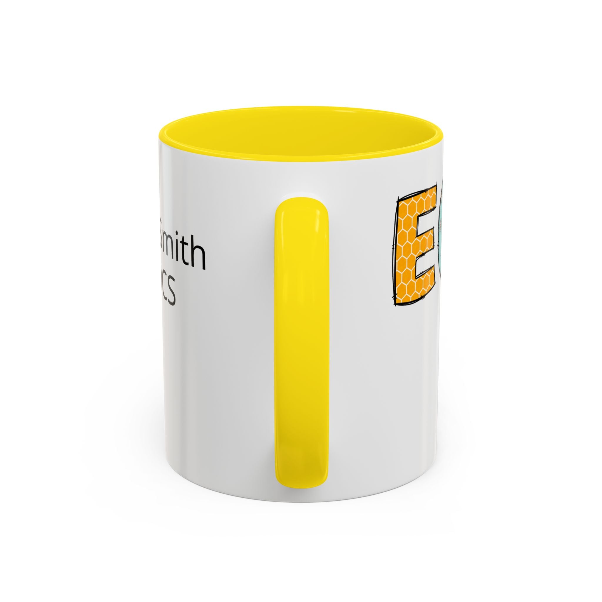 Personalized ECHO Tech Coffee Mug —  Floral Accent, Custom Name & Credential