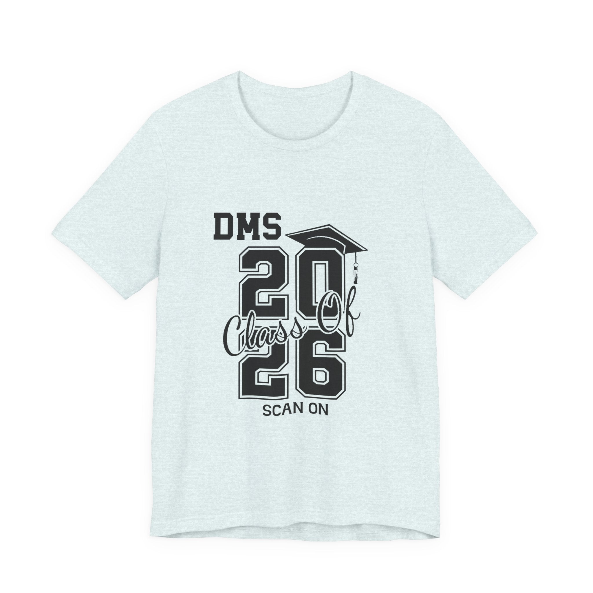 DMS Class of 2026 Graduation Tee Personalized Name T-Shirt