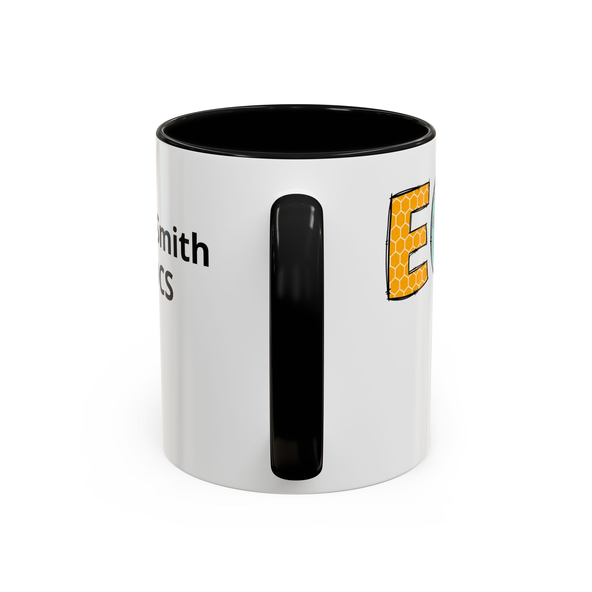 Personalized ECHO Tech Coffee Mug —  Floral Accent, Custom Name & Credential