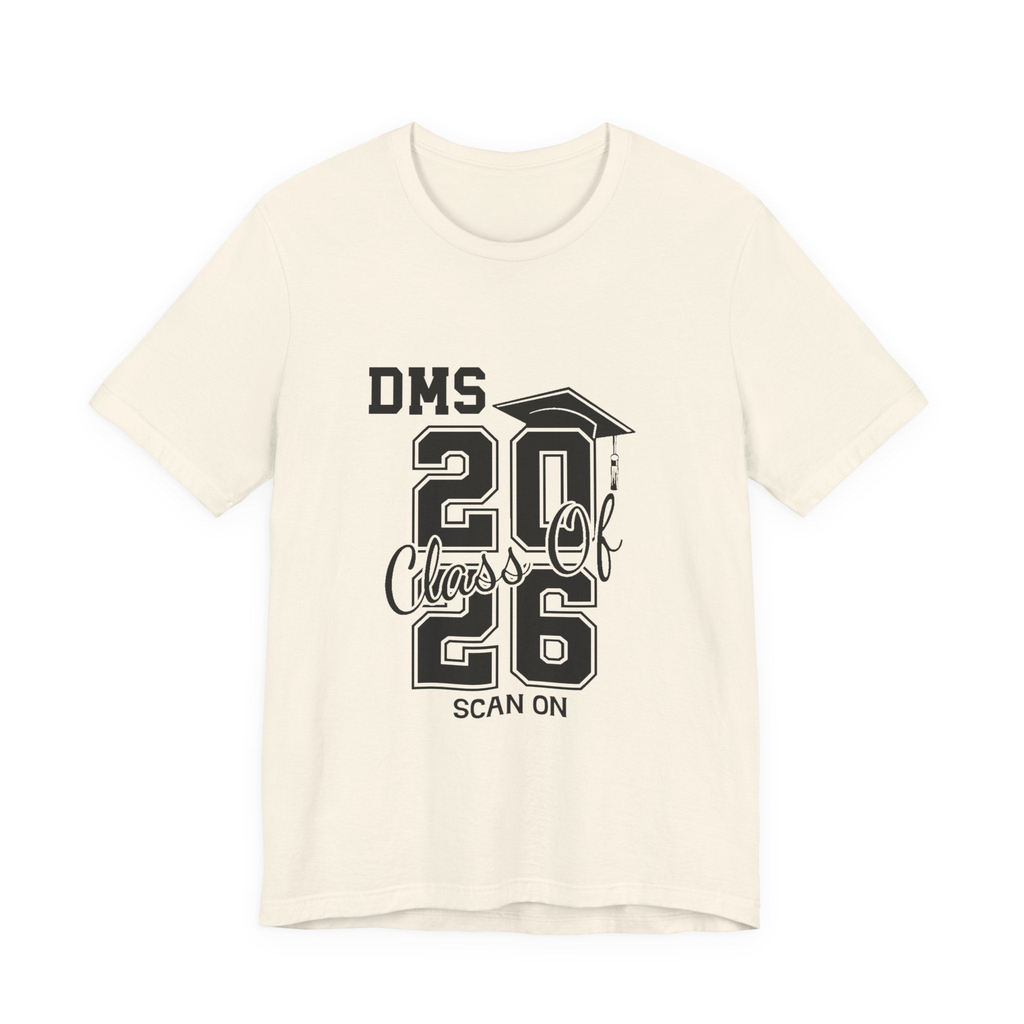 DMS Class of 2026 Graduation Tee Personalized Name T-Shirt