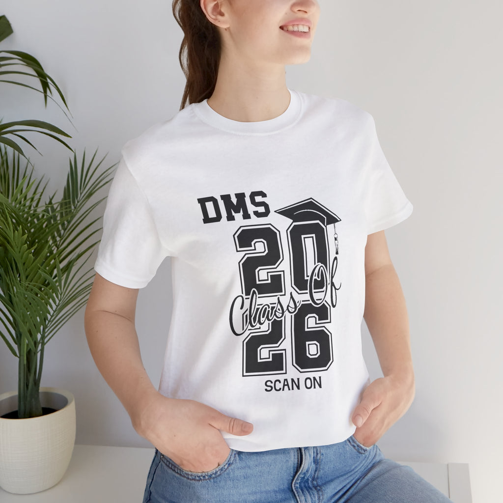 DMS Class of 2026 Graduation Tee Personalized Name T-Shirt