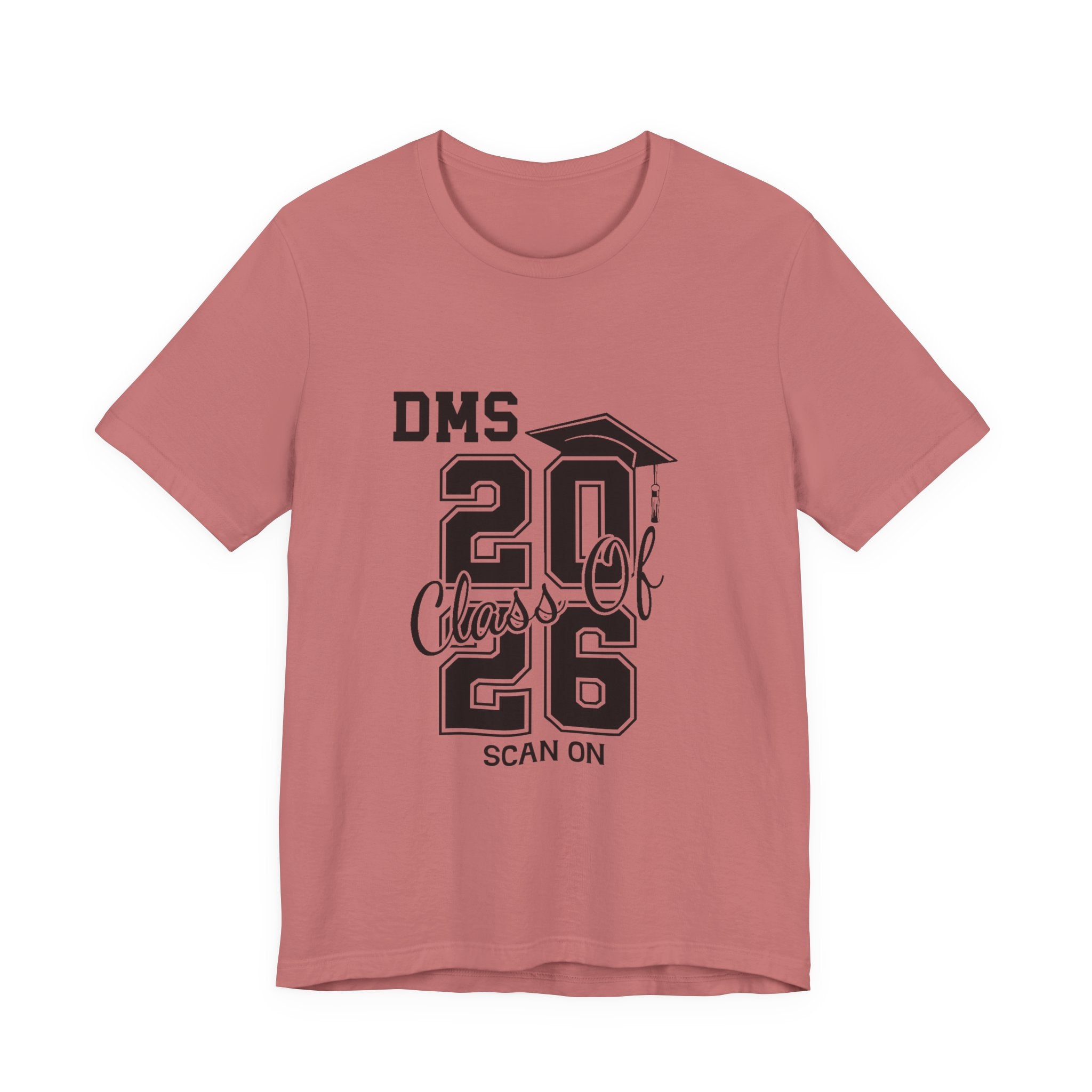 DMS Class of 2026 Graduation Tee Personalized Name T-Shirt