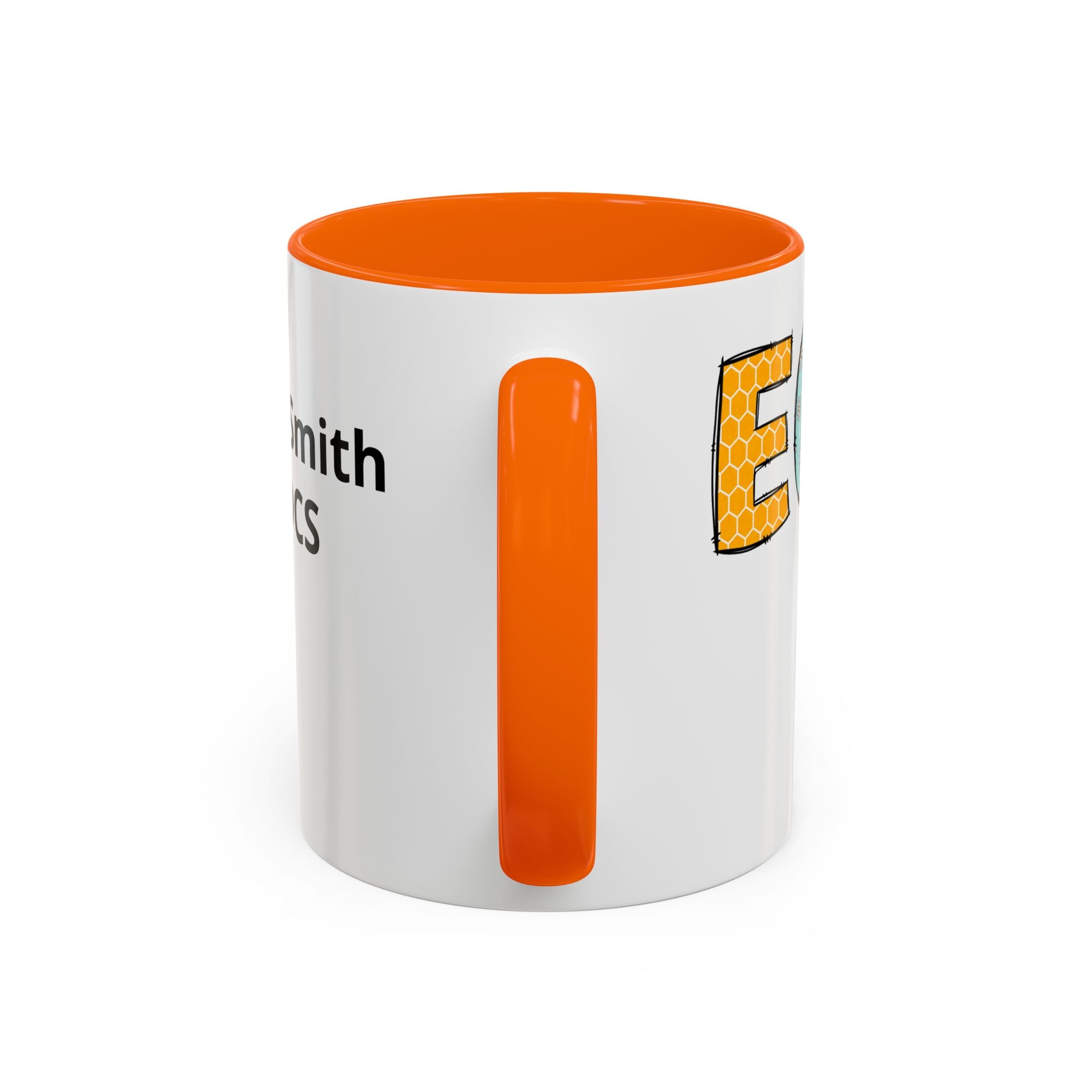 Personalized ECHO Tech Coffee Mug —  Floral Accent, Custom Name & Credential